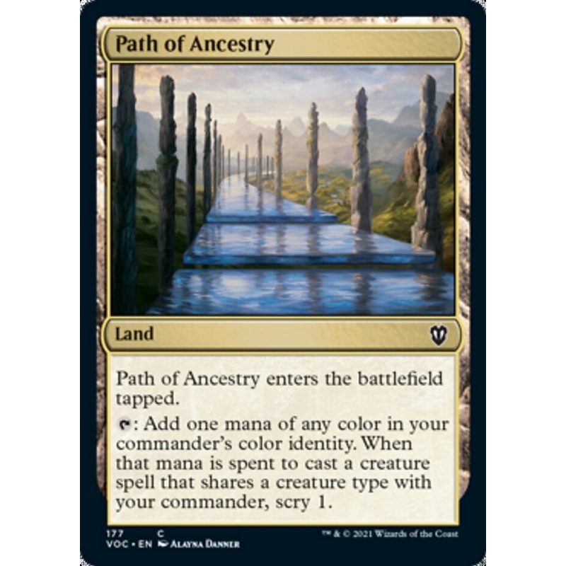 Path of Ancestry [Innistrad: Crimson Vow Commander]