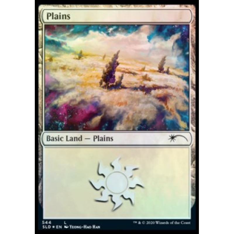 Plains (Enchanted) (544) [Secret Lair Drop Promos]