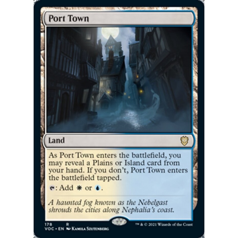 Port Town [Innistrad: Crimson Vow Commander]