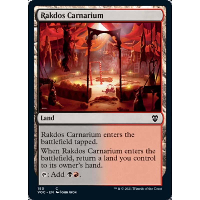 Rakdos Carnarium [Innistrad: Crimson Vow Commander]