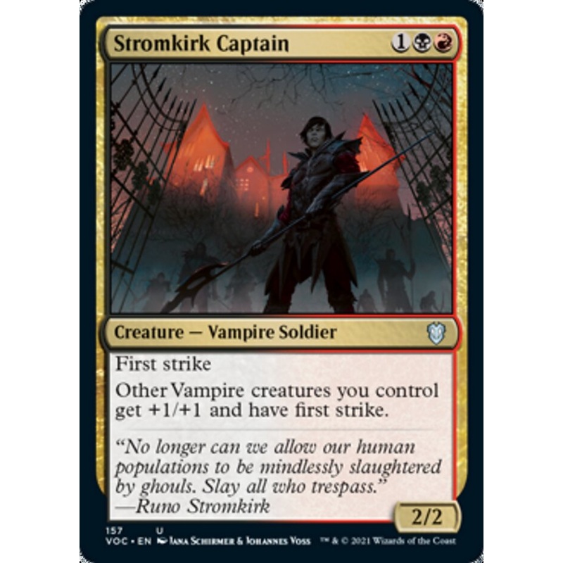 Stromkirk Captain [Innistrad: Crimson Vow Commander]