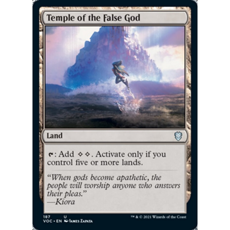 Temple of the False God [Innistrad: Crimson Vow Commander]
