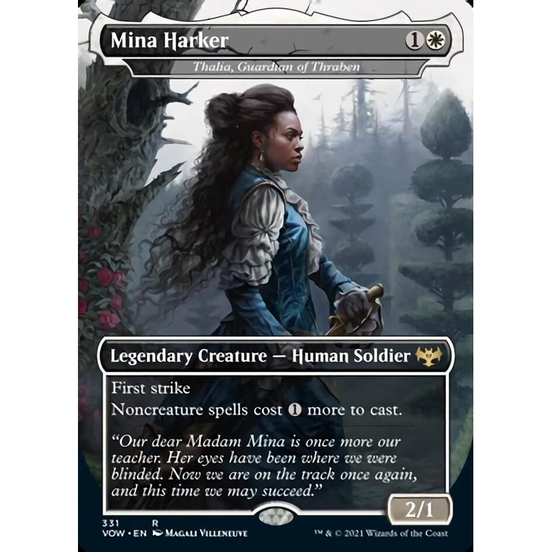 Thalia, Guardian of Thraben - Mina Harker [Innistrad: Crimson Vow]