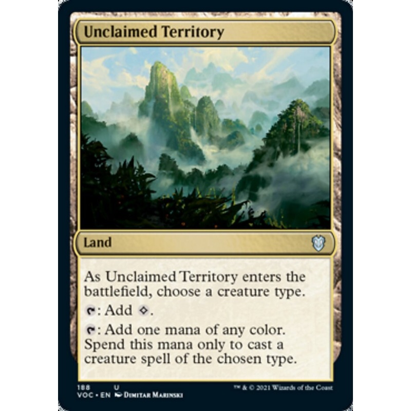 Unclaimed Territory [Innistrad: Crimson Vow Commander]
