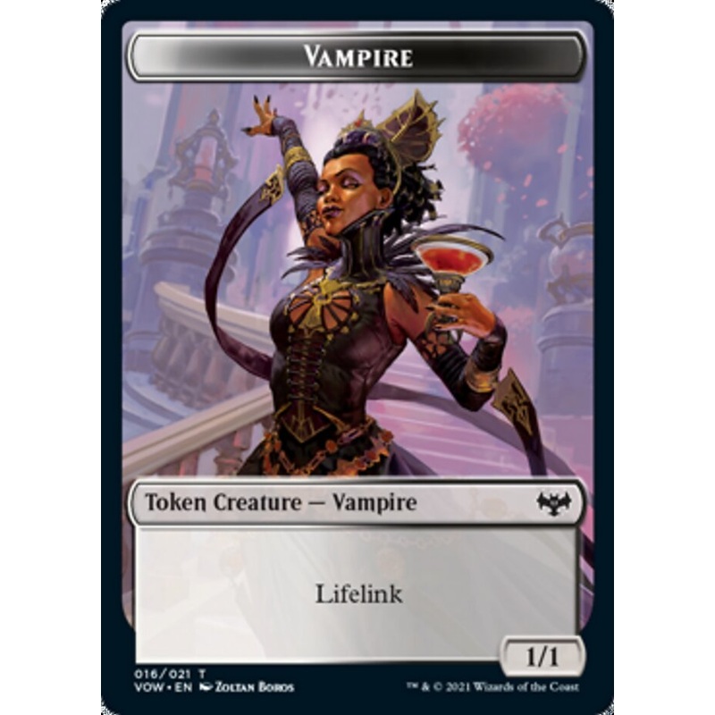Vampire Token (016) [Innistrad: Crimson Vow Tokens]