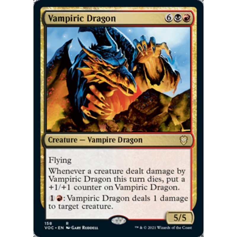 Vampiric Dragon [Innistrad: Crimson Vow Commander]