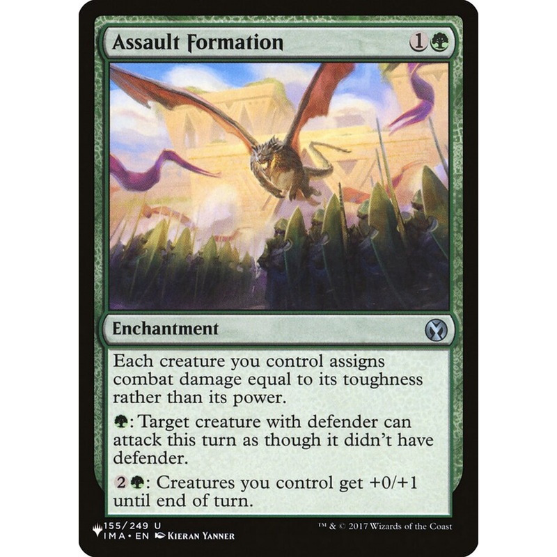 Assault Formation [The List]