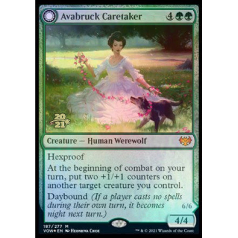 Avabruck Caretaker // Hollowhenge Huntmaster [Innistrad: Crimson Vow Prerelease Promos]