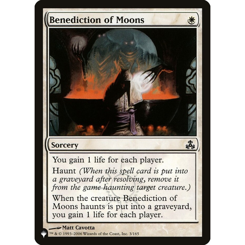 Benediction of Moons [The List]