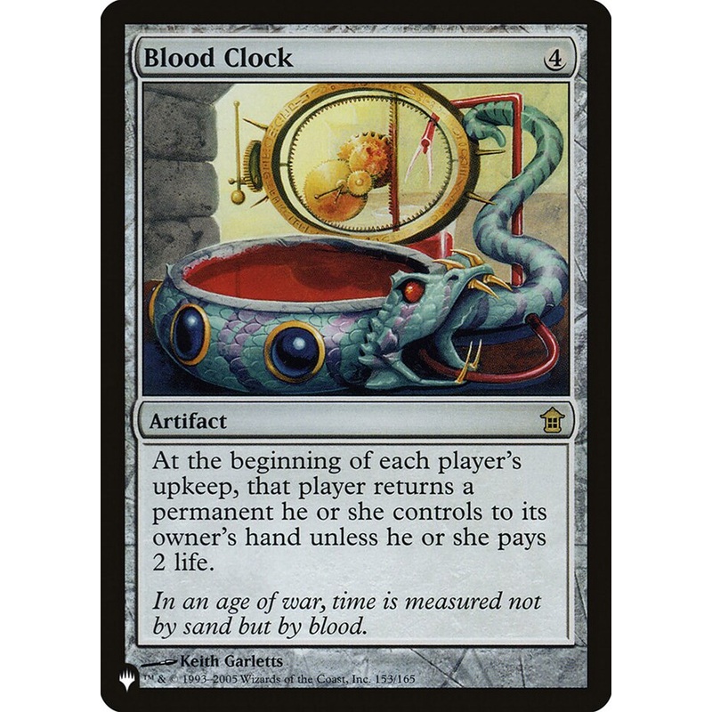 Blood Clock [The List]