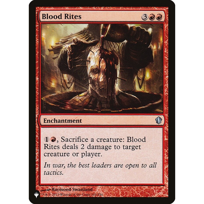 Blood Rites [The List]