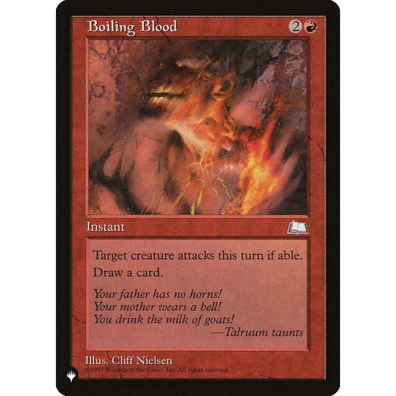 Boiling Blood [The List]