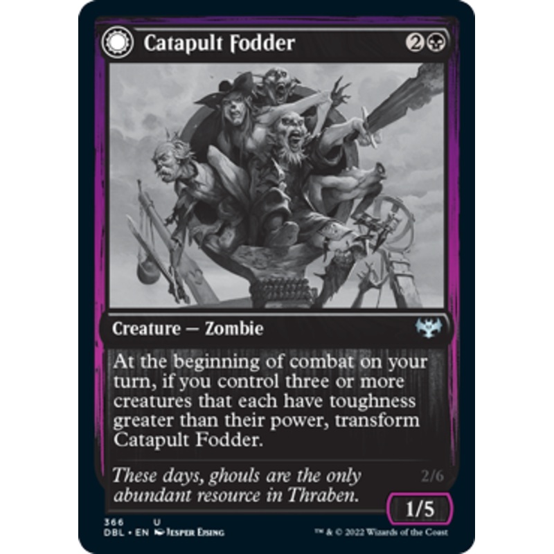 Catapult Fodder // Catapult Captain [Innistrad: Double Feature]