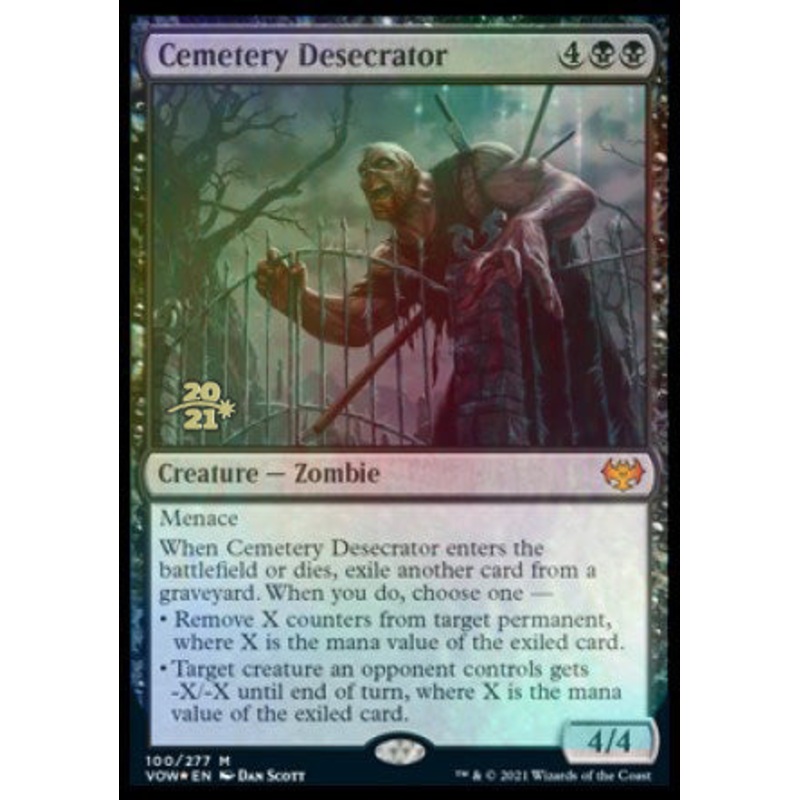 Cemetery Desecrator [Innistrad: Crimson Vow Prerelease Promos]