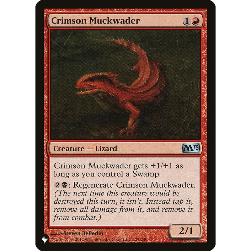 Crimson Muckwader [The List]