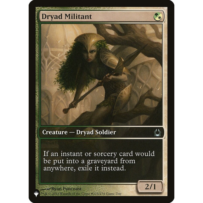 Dryad Militant [The List]