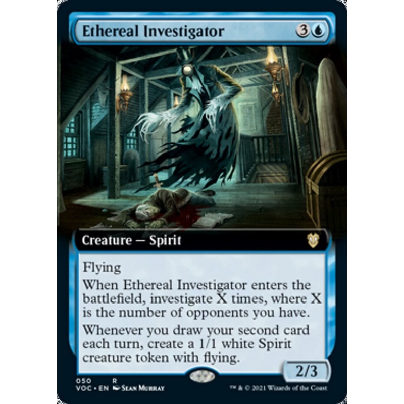 Ethereal Investigator (Extended Art) [Innistrad: Crimson Vow Commander]