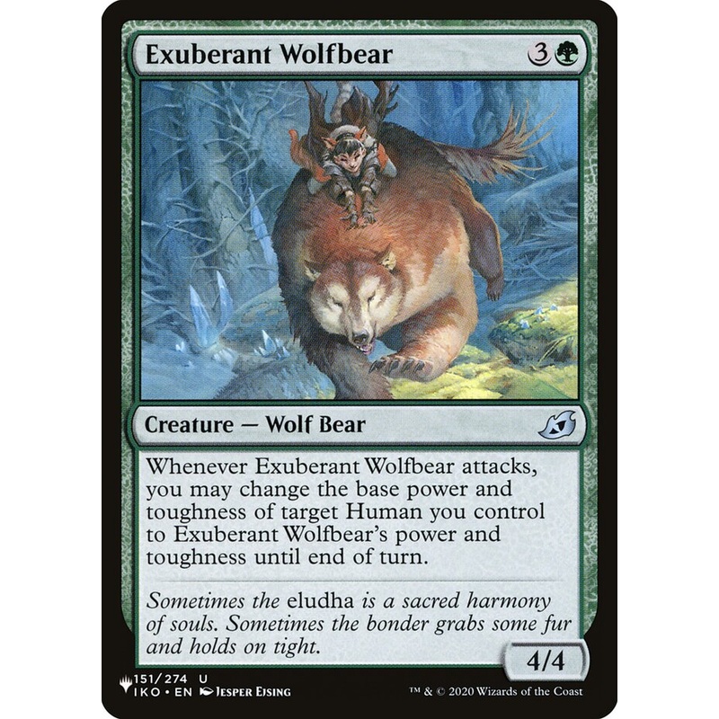 Exuberant Wolfbear [The List]