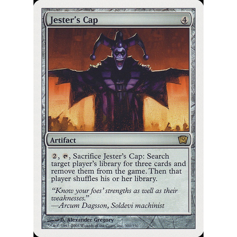 Jester's Cap (9th Edition) [Oversize Cards]