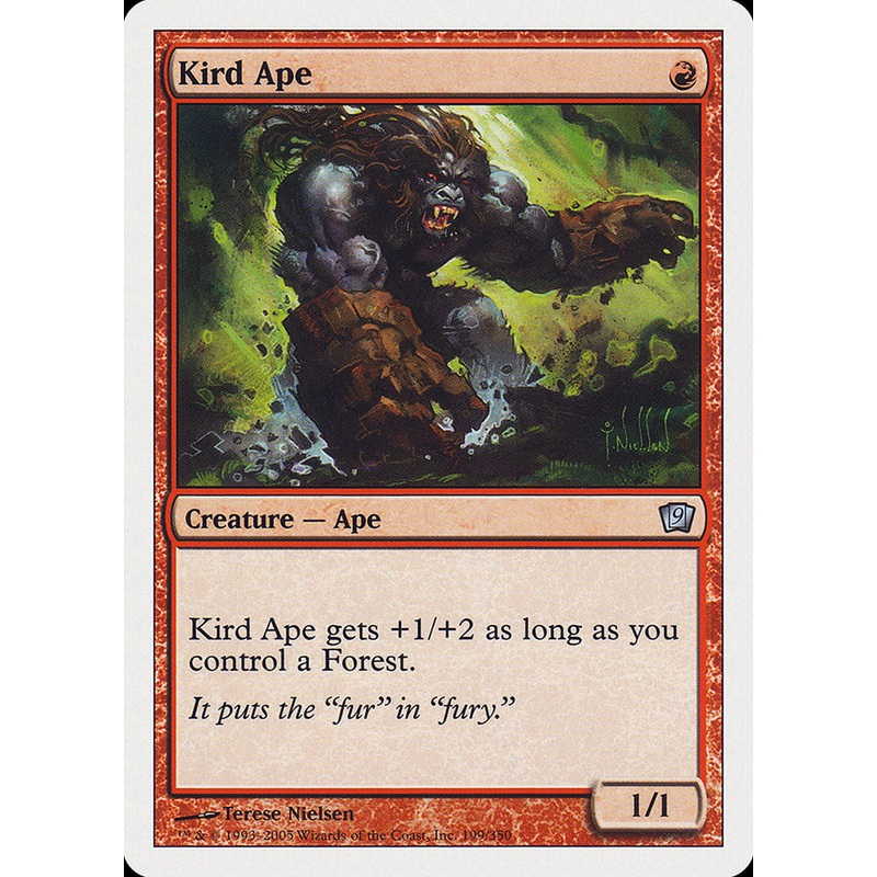 Kird Ape (9th Edition) [Oversize Cards]