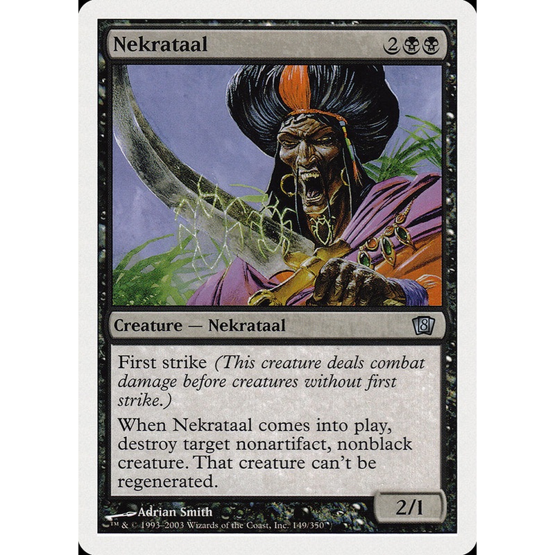 Nekrataal (8th Edition) [Oversize Cards]