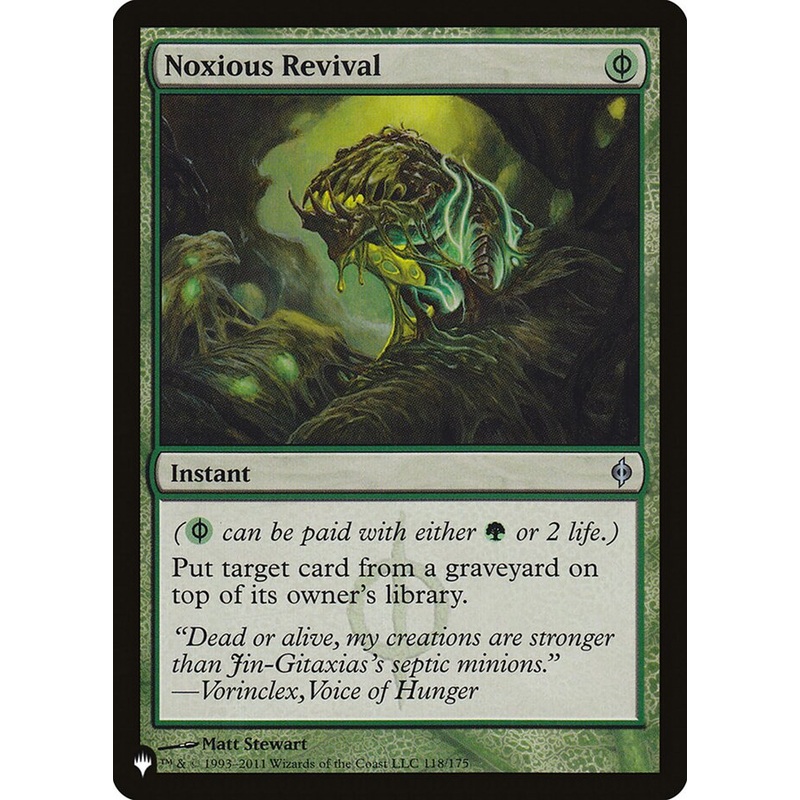 Noxious Revival [The List]