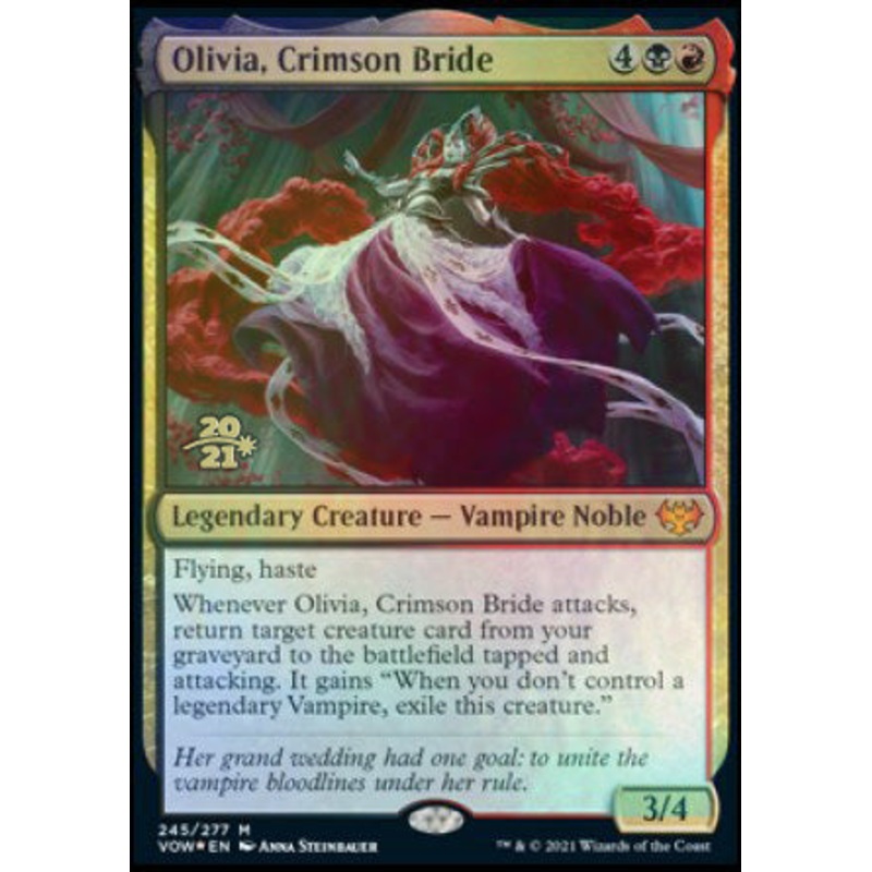 Olivia, Crimson Bride [Innistrad: Crimson Vow Prerelease Promos]