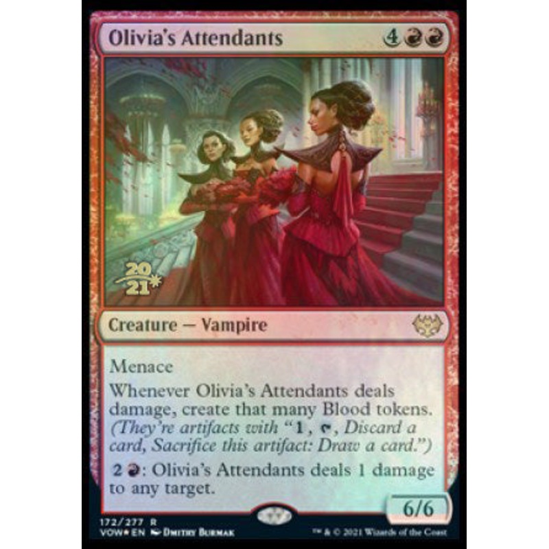 Olivia's Attendants [Innistrad: Crimson Vow Prerelease Promos]