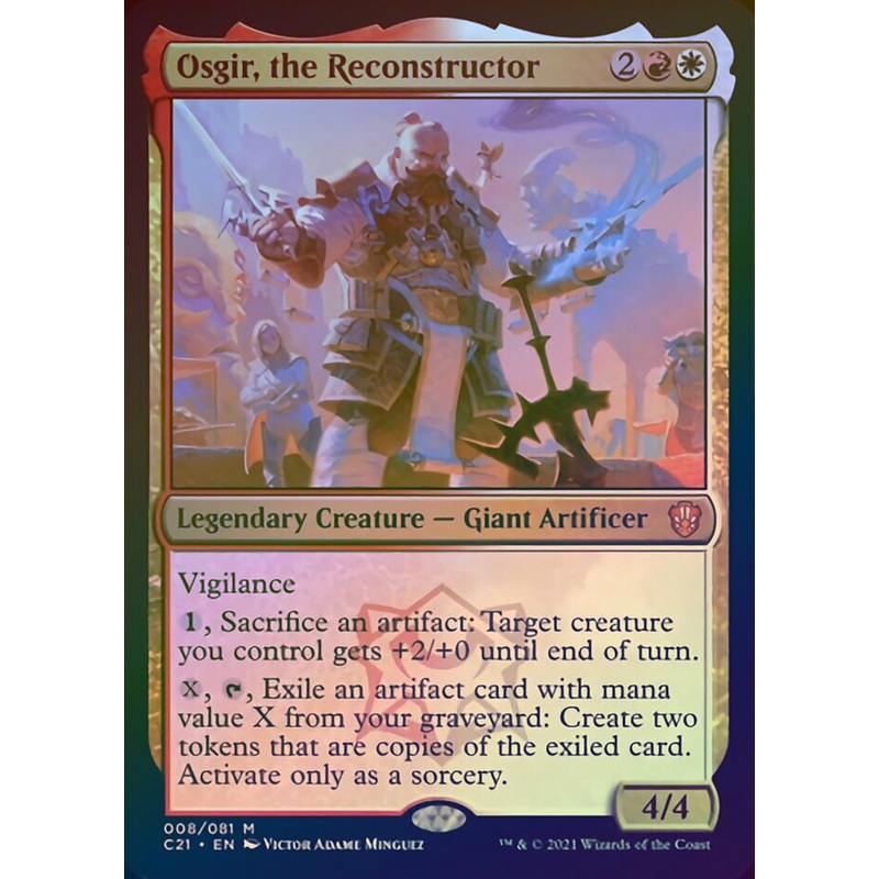 Osgir, the Reconstructor (Display Commander) [Commander 2021]