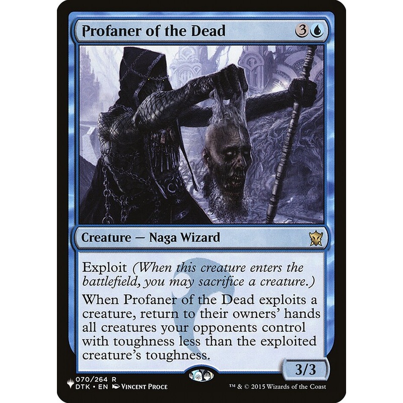 Profaner of the Dead [The List]