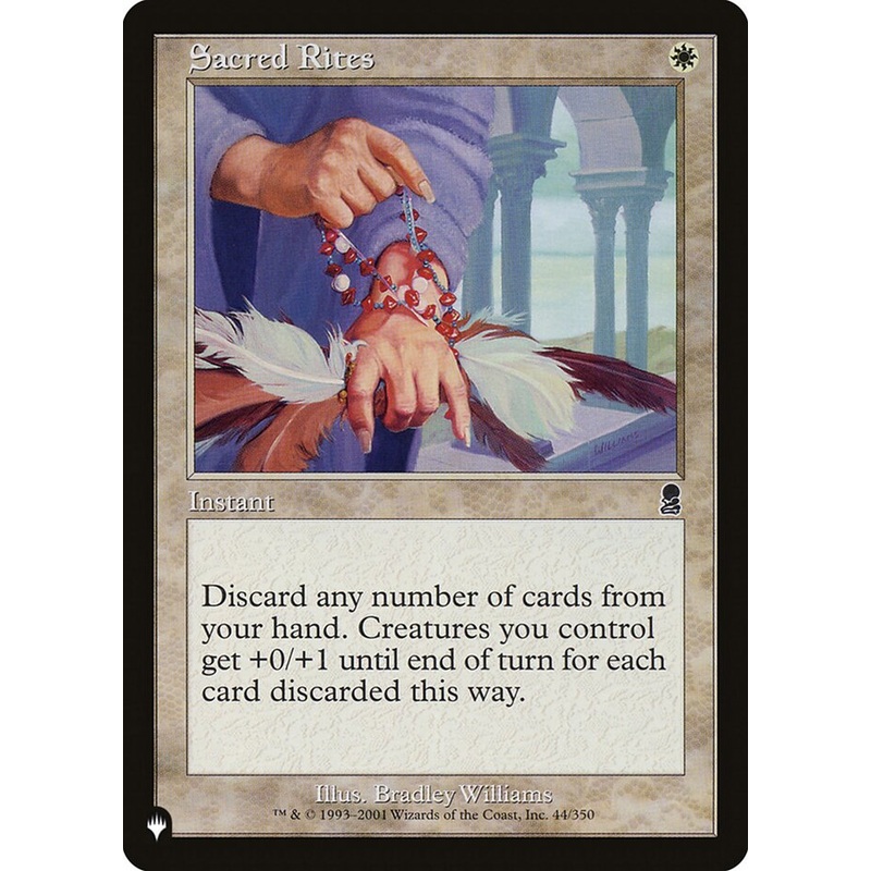 Sacred Rites [The List]