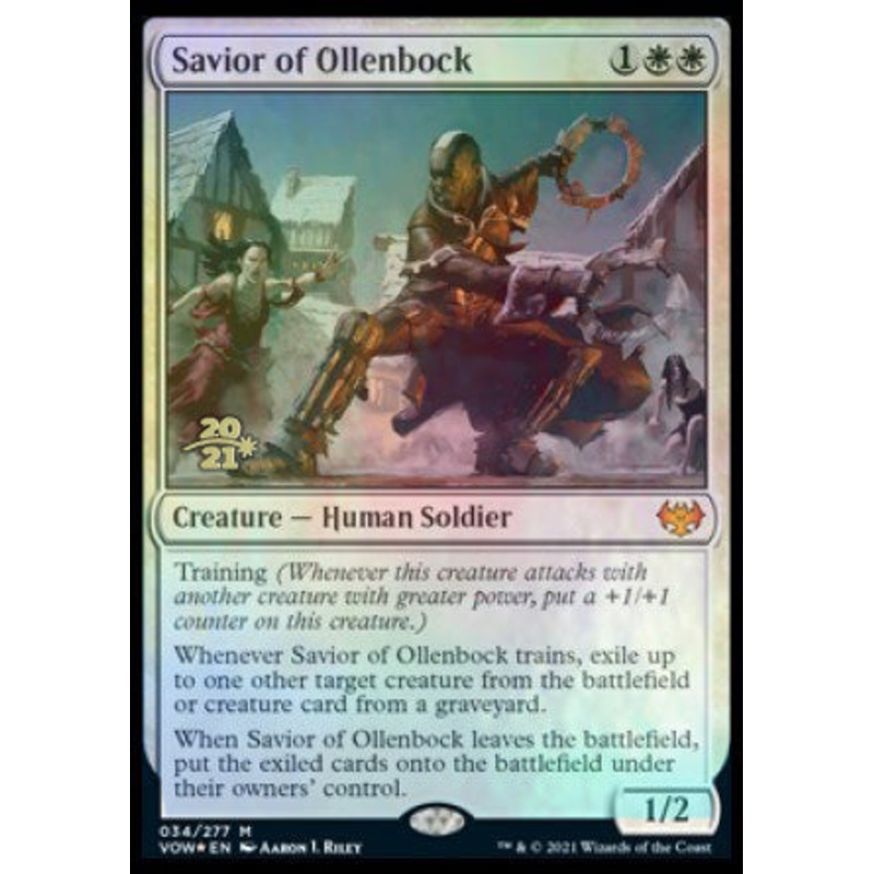Savior of Ollenbock [Innistrad: Crimson Vow Prerelease Promos]