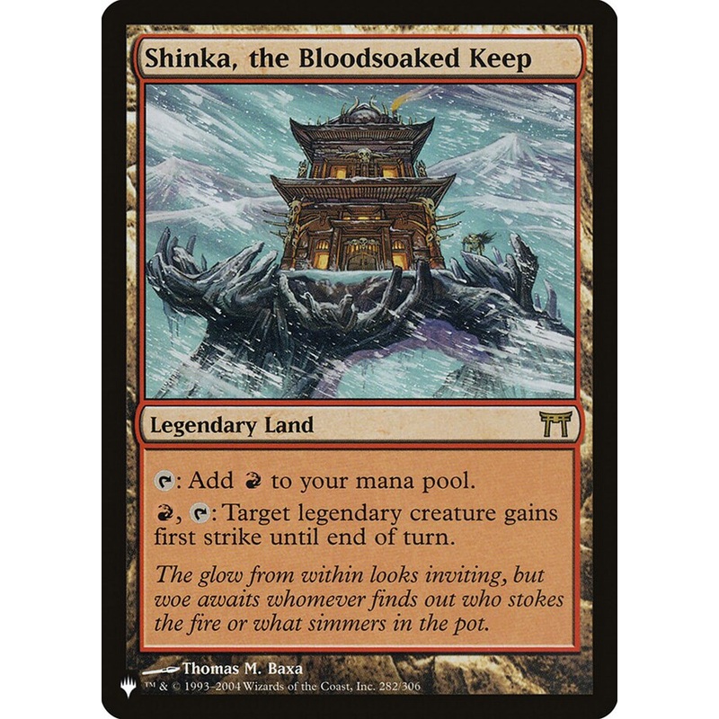 Shinka, the Bloodsoaked Keep [The List]