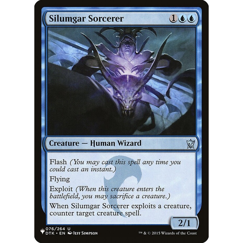 Silumgar Sorcerer [The List]
