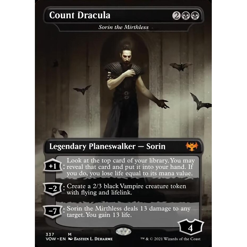 Sorin the Mirthless - Count Dracula [Innistrad: Crimson Vow]