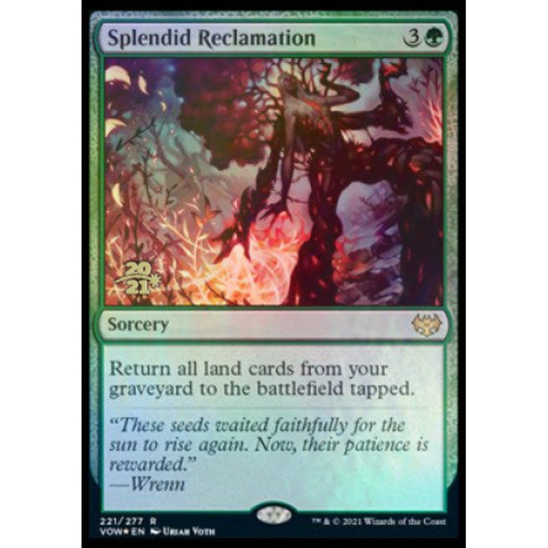 Splendid Reclamation [Innistrad: Crimson Vow Prerelease Promos]