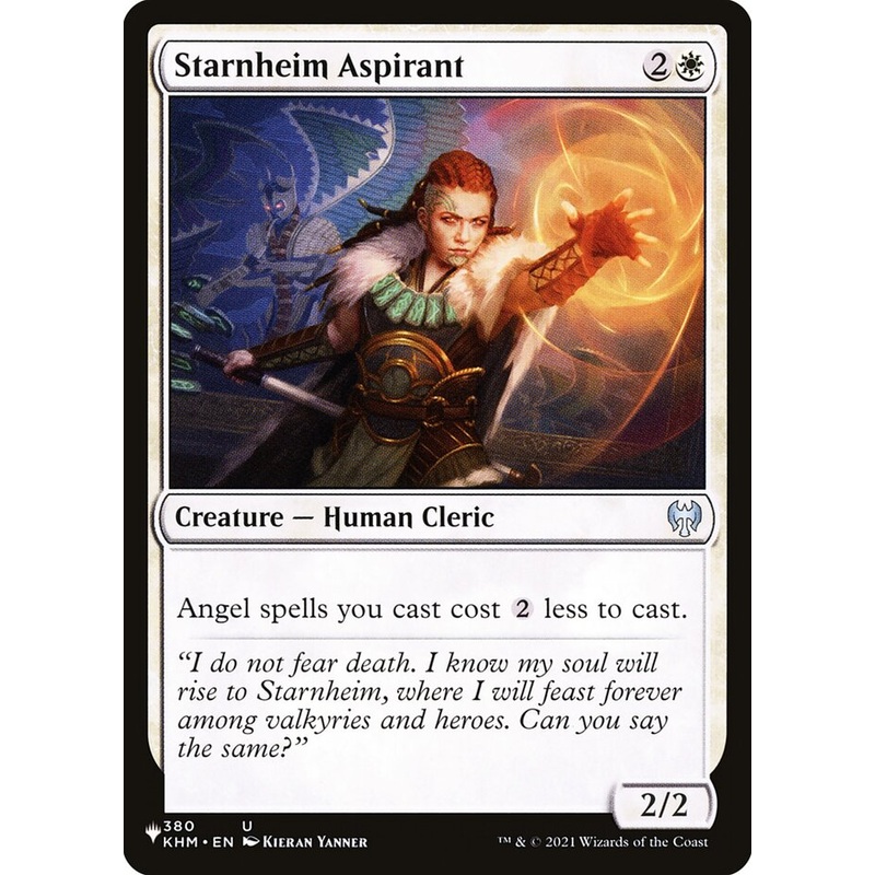 Starnheim Aspirant [The List]