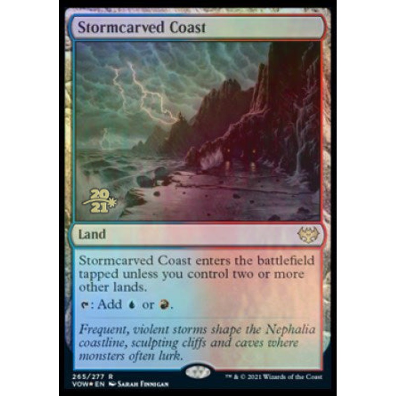 Stormcarved Coast [Innistrad: Crimson Vow Prerelease Promos]