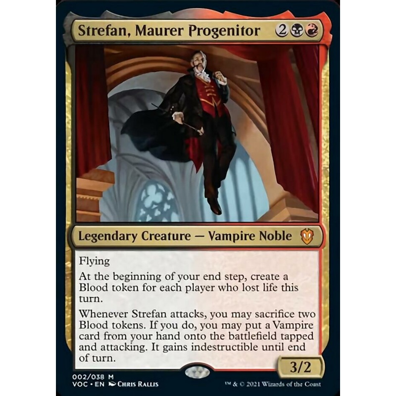 Strefan, Maurer Progenitor (Display Commander) [Innistrad: Crimson Vow Commander]