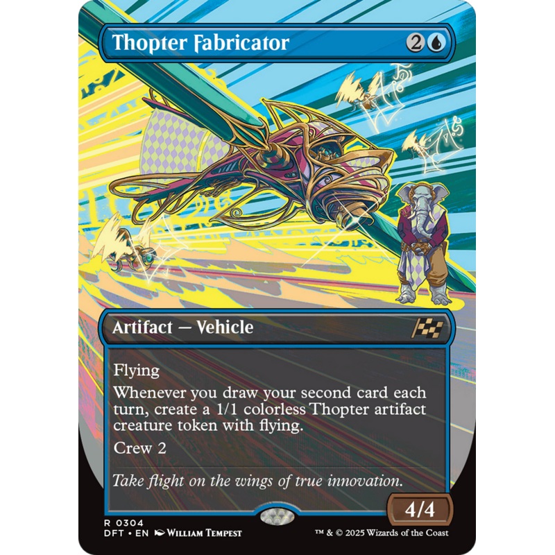 Thopter Fabricator (Borderless) [Aetherdrift]