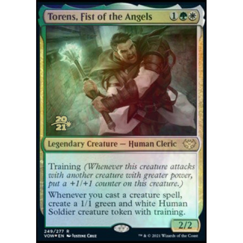 Torens, Fist of the Angels [Innistrad: Crimson Vow Prerelease Promos]