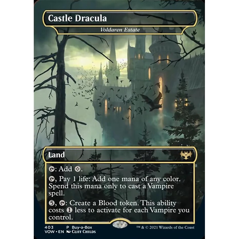 Voldaren Estate - Castle Dracula (Buy-A-Box) [Innistrad: Crimson Vow]