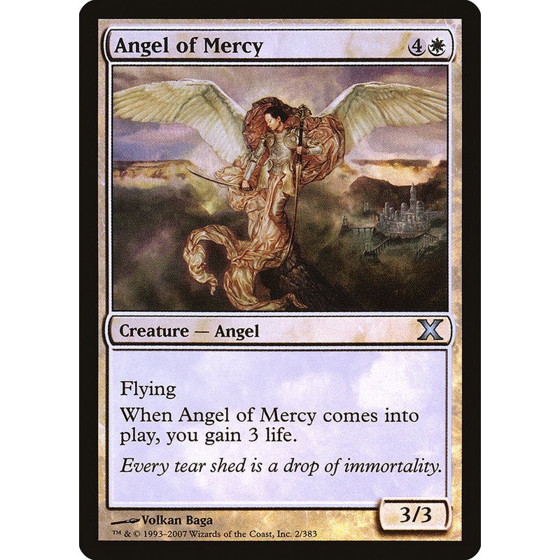 Angel of Mercy (Premium Foil) [Tenth Edition]