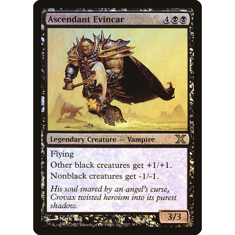 Ascendant Evincar (Premium Foil) [Tenth Edition]