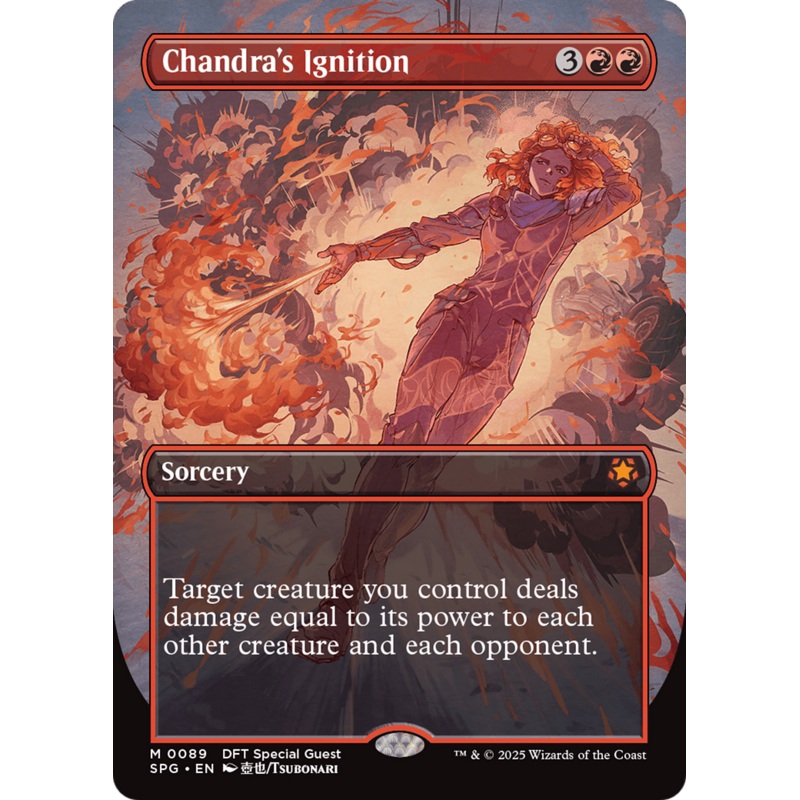 Chandra's Ignition (Borderless) [Aetherdrift Special Guests]
