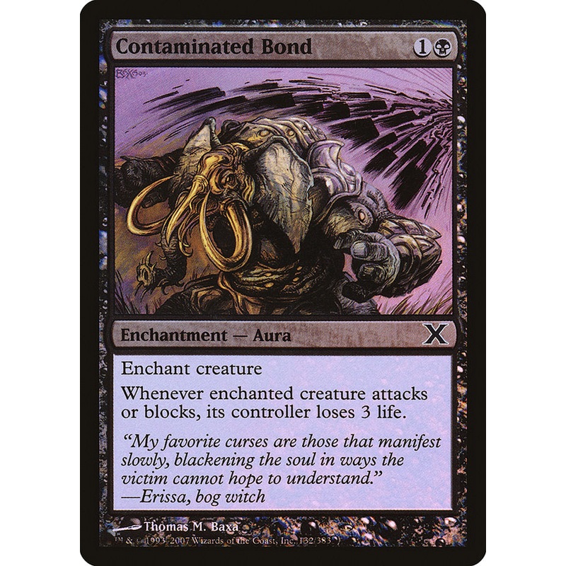 Contaminated Bond (Premium Foil) [Tenth Edition]