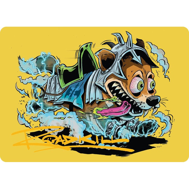 District Mascot Art Card (50/54) (Gold-Stamped Signature) [Aetherdrift Art Series]
