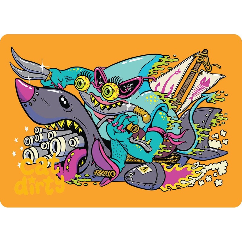 Fearless Swashbuckler Art Card (Gold-Stamped Signature) [Aetherdrift Art Series]