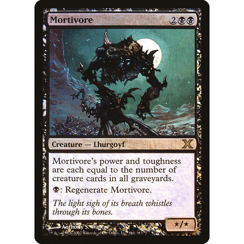 Mortivore (Premium Foil) [Tenth Edition]