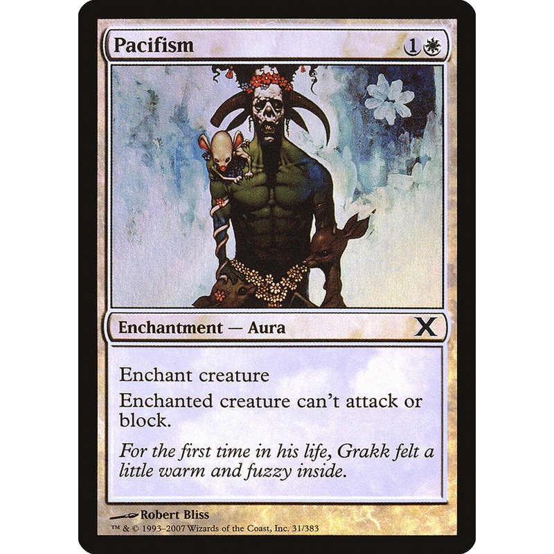 Pacifism (Premium Foil) [Tenth Edition]